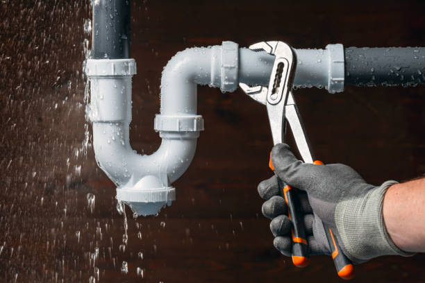 Professional Emergency Plumber technician working in Timberlake, VA